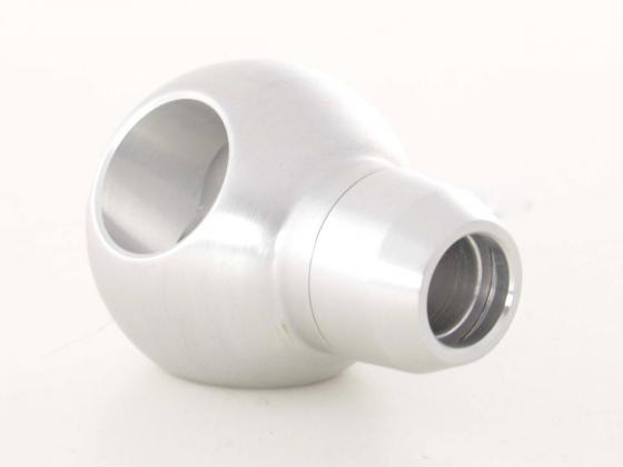 Schaltknauf Aluminium mit Kristallen, Oberfläche chrom Schaltknauf Aluminium mit Kristallen, Oberfläche chrom